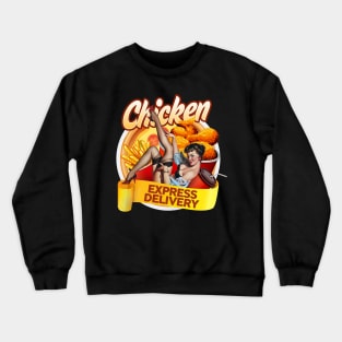 Foodie retro design Crewneck Sweatshirt